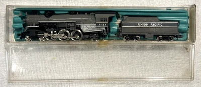Vintage Atlas N Guage 4-6-2 Union Pacific Steam Locomotive with Case - Image 1 of 4
