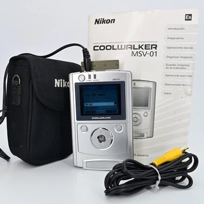NIKON COOLWALKER MSV-01 DIGITAL PHOTO STORAGE & VIEWER - Image 1 of 4