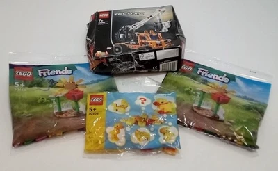 LEGO Technic Cherry Picker Build An Animal And Flower Set x2  - Image 1 of 4