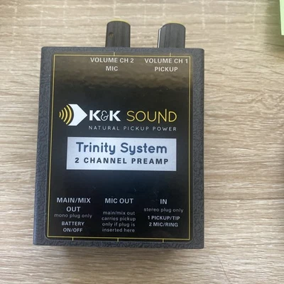 K&K SOUND Trinity Pro System Acoustic Guitar Preamp Used JP - Image 1 of 4