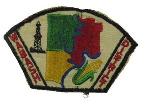 Parche Crossroads of America Council IN Wabash District (COSIDO) NEGRO Bdr (DG302) - Imagen 1 de 2