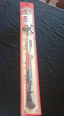 Budweiser Beer 1995 RARE! Fishing Bud Pole Rod & Reel Sealed original Packaging - Image 1 of 4