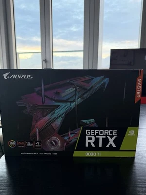 GIGABYTE AORUS GeForce RTX 3080 MASTER 12GB GDDR6X Graphics Card - Image 1 of 4