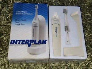 Interplak Home Plaque Entfernung Instrument Zahnbürste Modell PB-2 Neu Versiegelt Selten - Bild 1 von 7