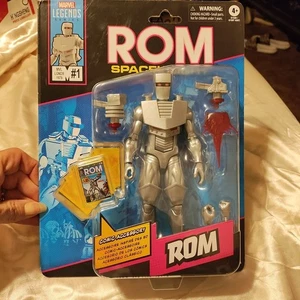 Marvel Legends Retro Karte ROM Space Knight Brandneu Factory Sealed Hasbro - Bild 1 von 5