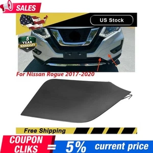 FITS 2017-2020 Nissan Rogue Front Bumper Tow Hook Cover 622A0-6FL0H Direct-Fit - Picture 1 of 12