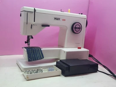 Nähmaschine PFAFF 1209 IDT SYSTEM LEDERNÄHMASCHINE SEHR ROBUST SUPER QUALITÄT - Bild 1 von 4