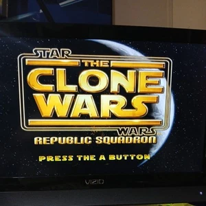 Plug N Play TV Games Star Wars Clone Wars (Works) Batteries Not Included. - Picture 1 of 8