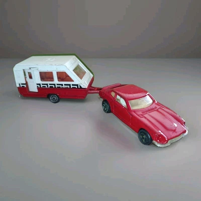 Majorette Vintage : Datsun 260Z + Caravane  - Photo 1/4