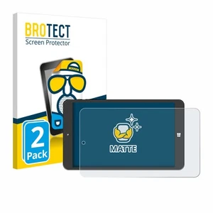 2x Schutzfolie Entspiegelt für SZTPS Tablet 8" Matt Antireflektierend - Afbeelding 1 van 6