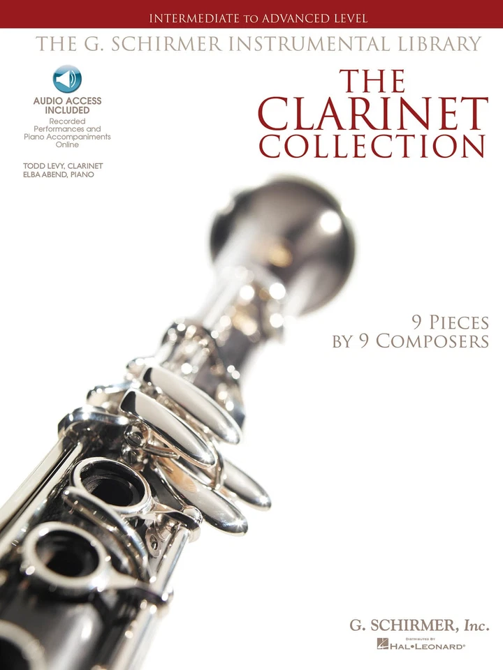 Clarinet Collection Intermediate to Advanced Solo Sheet Music Book Online Audio - Image 1 of 1