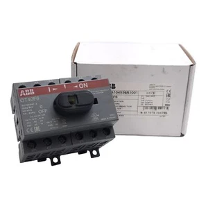 ABB 1SCA104936R1001 Disconnect Switch, 6-Pole, 40A 600VAC, DIN Rail/Panel Mount - Picture 1 of 6