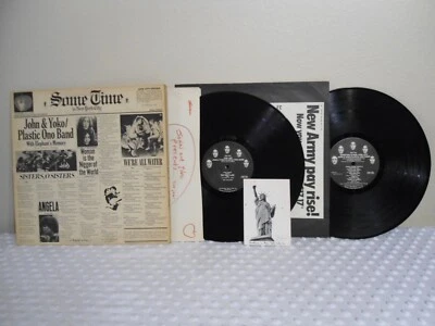 John Lennon & Plastic Ono Band 2 LP Some Time In New York City -W- One Insert! - Imagem 1 de 4