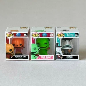 FUNKO BITTY POP 3 THE NIGHTMARE BEFORE CHRISTMAS PUMPKIN KING OOGIE BOOGIE BAYOR - Bild 1 von 1