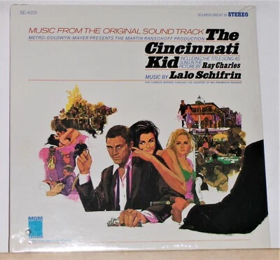 The Cincinnati Kid Soundtrack - 1965 Vinyl LP Record Album - Sealed - Image 1 of 2