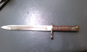 VINTAGE BAYONET; GERMAN MADE FOR CHILE;CIRCA 1900; TYPE M1895 - Picture 1 of 10