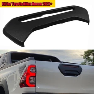 1X Cubierta de luz de freno de puerta trasera negra mate para Toyota Hilux Rocco 2021 2022 2023 - Imagen 1 de 5