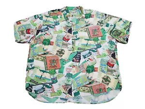 COLORFUL JAMS WORLD FOOD ART SET SHIRT 3XL & PANT XL - Picture 1 of 6