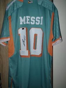 Lionel Messi Ręcznie podpisana koszulka Autograf GOAT Inter Miami COA MLS MVP - Zdjęcie 1 z 15