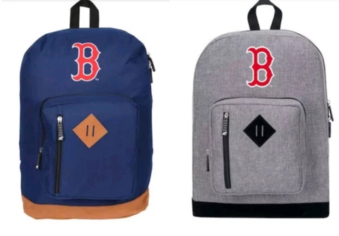 Boston Red Sox MLB Northwest Company Team Navy Or Gray 18'' Backpack Bags Cover