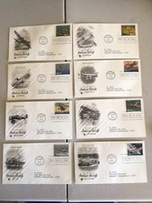 Lot of 20-First day of issue. Classic American aircraft.
