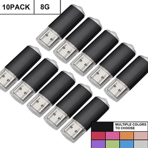 Kootion 10 Stück 8GB USB 2.0 Metal Speichermedien USB Sticks Flash Laufwerke Lot - Bild 1 von 15