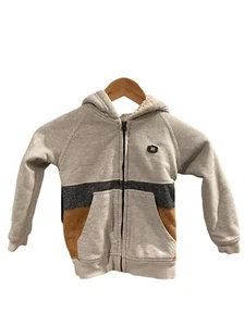 Billabong Hoodie Gray Sweatshirt Sweater Boys Size 4S GUC - Picture 1 of 9