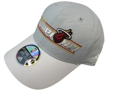 New Miami Heat 2013 Champions Mens Sizes S/M-L/XL Adidas Flexfit Cap Hat $30 - Image 1 of 4