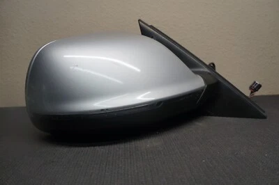 AUDI Q5 2009-2014 OEM LADO DERECHO PASAJERO ESPEJO RETROVISOR LATERAL ELÉCTRICO AUTOMÁTICO ATENUADO PLATEADO Foto 1 de 4