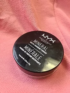 NYX Mineral Matte Finishing Powder 0.28 Oz - MFP01 - Light / Medium - New Sealed - Picture 1 of 2