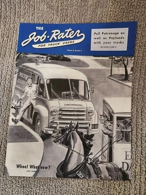 DODGE — The Job Rater for Truck Users Magazine — Vol. 2  / No. 6 — REPRODUCTION - Image 1 of 4