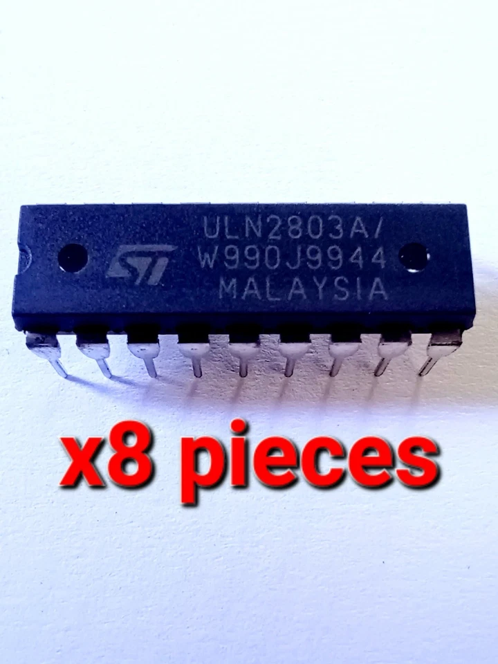 Toshiba Uln2803a Uln2803 Darlington Transistor Array NPN Dip-18 1pc