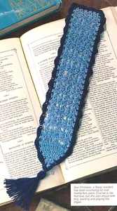 LACY Shell & Cluster Bookmark/CROCHET PATTERN INSTRUCTIONS ONLY - Picture 1 of 1