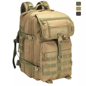 Tactical Pack 12 Gallons Big Capacity Backpack Equipment Camping Travel Rucksack - Picture 1 of 21