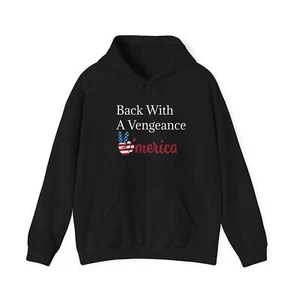 "Back With A Vengeance" Unisex Heavy Blend™ Hooded Sweatshirt - Picture 1 of 53