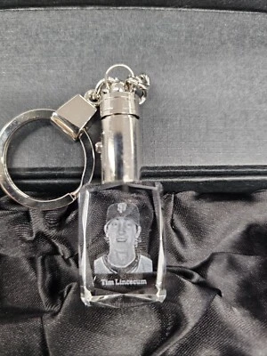 MLB Star Tim Lincecum LED Key Chain by MVP Crystals - Image 1 of 3