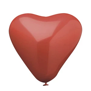 Globos De Corazón Rojos Grandes Para Helio 10 Piezas - Imagen 1 de 1