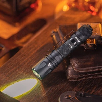Weltool W2 “Winged Tiger” Mini LEP EDC flashlight 200 Lumens 800 Meter Beam Dist