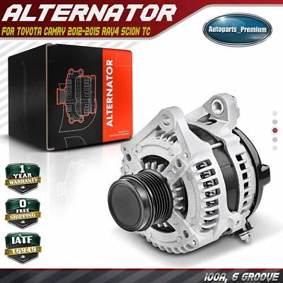 Alternator for Toyota Camry 2012-2015 RAV4 2009-2012 Scion tC 2011-2016 2.5L CW - Image 1 of 4
