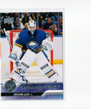 DEVON LEVI  '23/24 Upper Deck Series 1 YOUNG GUNS rookie card #237