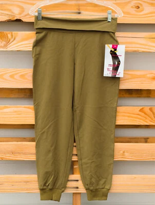 NUEVAS Leggings Mujer Con Control por Renee Greenstein Verde Oliva Talla XSP Foto 1 de 4