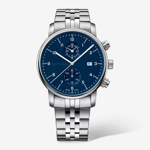 WENGER Swiss Army 01.1743.124 Men's Urban Classic Chronograph Watch 42mm $330 - Picture 1 of 5