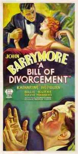 A Bill of Divorcement 1932 01 Film A4 Poster Druck 10x8 - Bild 1 von 1
