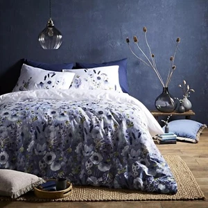 Voyage Maison Hibbertia Double Duvet Cover & 2 Pillowcases Set Crocus - RRP £95 - Picture 1 of 2