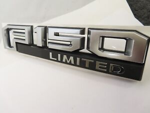 New OEM 2016 - 2019 Ford F150 Limited front fender emblem logo  badge nameplate