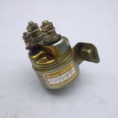 Conjunto de relé de arranque Toyota Land Cruiser BJ40 BJ43 HJ45 genuino 28300-47010 nuevo de stock Foto 1 de 4