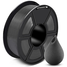 SUNLU PETG 3D Printer Filament No Clogging for 3D Printing 1KG Spool, Gray