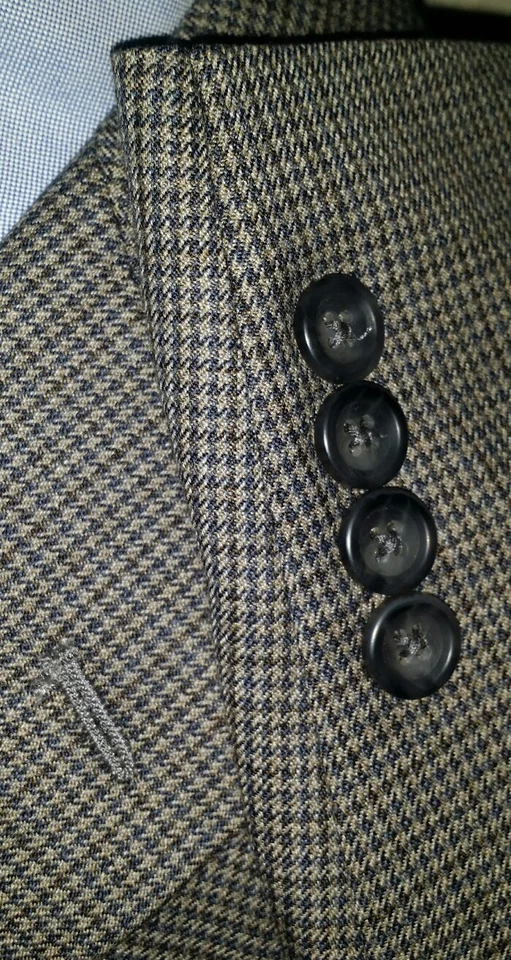 NUEVO 50R Joseph & Feiss Azul Cuadros Pata de Gallo Lana Blazer Chaqueta Deportiva Abrigo GRANDE Foto 1 de 1