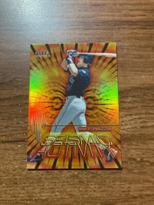 Fleer Mystique 2000 actividad sísmica Mike Piazza #6SA Mets - Imagen 1 de 1