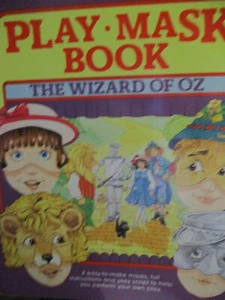 Vtg NEW 1990 Watermill Press ~ The Wizard Of OZ Play Mask Book - Bild 1 von 3